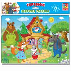 Пазл Vladi Toys м'які A4 КАЗКИ. ТЕРЕМОК 35 ел.