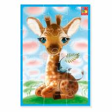 Пазл Vladi Toys м'які A5 ЖИРАФЧИК