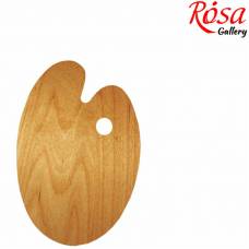 палітра Rosa, дерев'яна овальна ергономічна промаслена, 20*30см