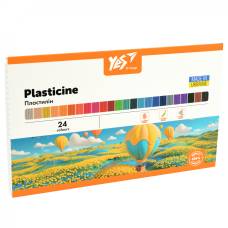 Пластилін Yes ORANGE LINE 480гр. 24кол. Пластилін Yes ORANGE LINE 480гр. 24кол.