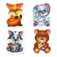 Пазл Vladi Toys Baby Puzzle ЛІСОВІ МЕШКАНЦІ