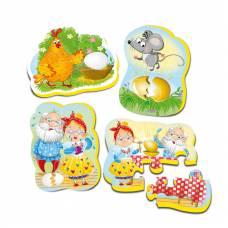 Пазл Vladi Toys Baby Puzzle КУРОЧКА РЯБА