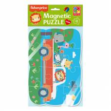 Пазл Vladi Toys магнітні VT3205 А5 Fisher Price ВЕСЕЛА ПОЇЗДКА