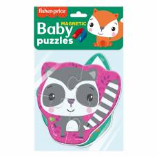 Пазл Vladi Toys магнітні Baby Puzzle Fisher Price ЄНОТ ТА ЛИСИЦЯ