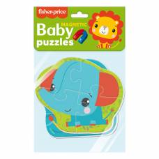 Пазл Vladi Toys магнітні Baby Puzzle Fisher Price СЛОНЕНЯ ТА ЛЕВ