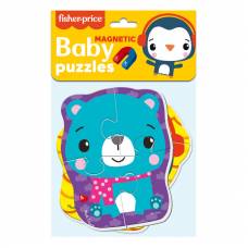 Пазл Vladi Toys магнітні Baby Puzzle Fisher Price ВЕДМІДЬ ТА ПІНГВІН