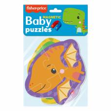 Пазл Vladi Toys магнітні Baby Puzzle Fisher Price ДИНОЗАВРИКИ