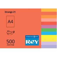 Папір КМА кольоровий А4 Rey Adagio 80г/м 500л інтенсивний Orange (помаранчевий)
