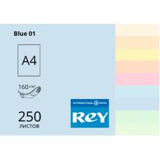 Папір КМА кольоровий А4 Rey Adagio 160г/м 250л пастельний Blue (блакитний)