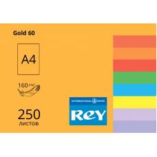 Папір КМА кольоровий А4 Rey Adagio 160г/м 250л інтенсивний Gold (золото)