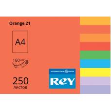 Папір КМА кольоровий А4 Rey Adagio 160г/м 250л інтенсивний Orange (помаранчевий)