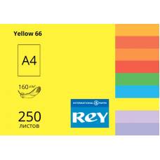 Папір КМА кольоровий А4 Rey Adagio 160г/м 250л інтенсивний Yellow (жовтий)