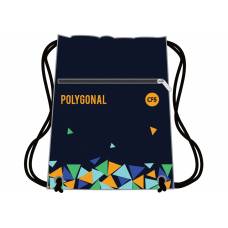 Сумка для взуття Cool For School, 2 відділення з блискавкою POLYGONAL 44*35см