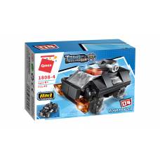 Qman 1808-4 ТРАНСПОРТ ПОІЦІЯ/АВТО (ROAR PANZER) 45 дет.