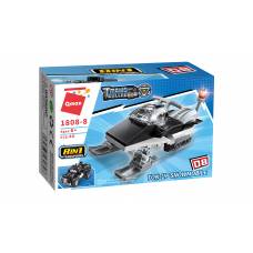 Qman 1808-8 ТРАНСПОРТ ПОІЦІЯ/АВТО (TON-UP SNOWMOBILE) 40дет.