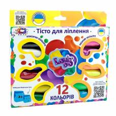 TM Lovin`Do тісто для ліплення асорті 12 кол. класичних та неонових