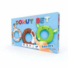 TM Moon Light Clay набір легкого стрибаючого пластиліну DONUT SET HEROES