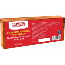 пластилін скульптурний Maxi 400г. вохряний