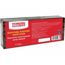 пластилін скульптурний Maxi 400г. чорний