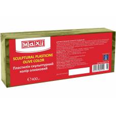 пластилін скульптурний Maxi 400г. оливковий
