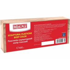 пластилін скульптурний Maxi 400г. тілесний