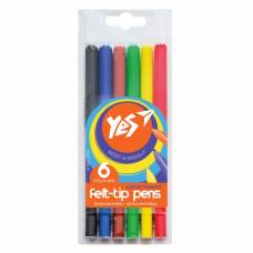 Фломастери Yes ERUDITE 6кол.