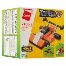 Qman 2106-8 ТРАНСПОРТ (KART) 32 дет.