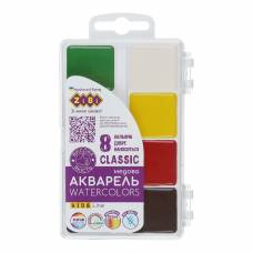 Фарби акварельні Zibi CLASSIC 8 кол. пластик Фарби акварельні Zibi CLASSIC 8 кол. пластик