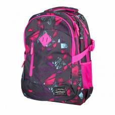 Рюкзак Joypack молодіжний ВІТРАЖ 4від 44*30*18см, чорно-рожевий Рюкзак Joypack молодіжний ВІТРАЖ 4від 44*30*18см, чорно-рожевий