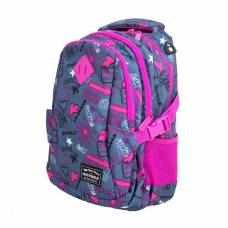Рюкзак Joypack молодіжний LOVE 3від 39*28*17см, сіро-рожевий Рюкзак Joypack молодіжний LOVE 3від 39*28*17см, сіро-рожевий