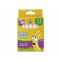 Крейда біла CFS FRESH IDEAS квадратна 12шт.