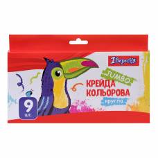 Крейда кольорова 1Вересня для асфальта ZOO LAND (9шт.) Крейда кольорова 1Вересня для асфальта ZOO LAND (9шт.)
