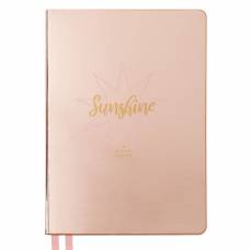Діловий щоденник Yes A5 SUNSHINE твердий, рожевий