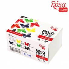 Фарби акрилові Rosa TALENTглянцевий, 9кол. 20мл.