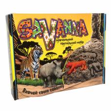 кінетичний пісок в наборі з тістом для ліплення Strateg SAVANNA 4*350г. (19 елементів) кінетичний пісок в наборі з тістом для ліплення Strateg SAVANNA 4*350г. (19 елементів)