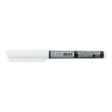 Маркер перманентний Buromax 8708 тонкий 1-2мм. БІЛИЙ
