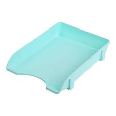 Лоток горизонтальний Buromax PASTEL, непрозорий м`ятний