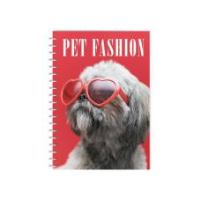 Зошит офісний Economix A5 PET FASHION-2 80л, спіральний, пластик. обкл.
