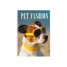 Зошит офісний Economix A5 PET FASHION-5 80л, спіральний, пластик. обкл.