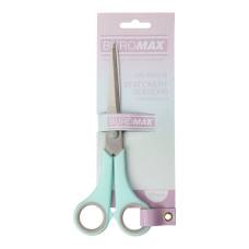 Ножиці Buromax PASTEL гумові ручки 170мм, м`ятні Ножиці Buromax PASTEL гумові ручки 170мм, м`ятні