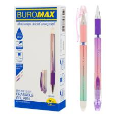 Buromax Пиши-Витирай GLOSS, 0.5 мм. синя Buromax Пиши-Витирай GLOSS, 0.5 мм. синя