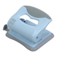 Діркопробивач Buromax (4020) PASTEL 20арк. блакитний