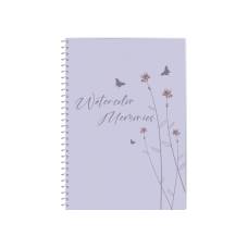 Зошит офісний Optima A5 WATERCOLOR MEMORIES-3 80л. спіральний, картон. обкл. Зошит офісний Optima A5 WATERCOLOR MEMORIES-3 80л. спіральний, картон. обкл.