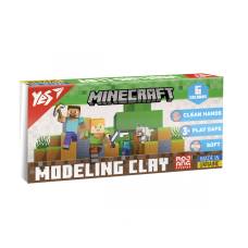 Пластилін Yes MINECRAFT 120гр. 6кол.