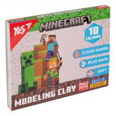 Пластилін Yes MINECRAFT 200гр. 10кол.