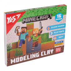 Пластилін Yes MINECRAFT 320гр. 16кол.