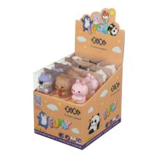 Точилка Zibi фігурка FUNNY ANIMALS 1отв, асорті Точилка Zibi фігурка FUNNY ANIMALS 1отв, асорті