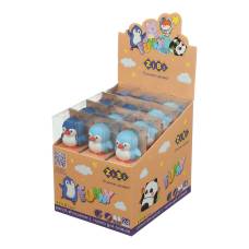 Точилка Zibi фігурка PENGUIN 1отв, асорті Точилка Zibi фігурка PENGUIN 1отв, асорті