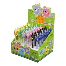 Ручка дитяча Zibi KIDS LINE автоматична STRANGE ANIMALS 0.5 мм.