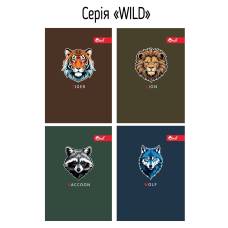 Блокнот Скат ЗК-05-2 картон. обкл. А6, 32л WILD